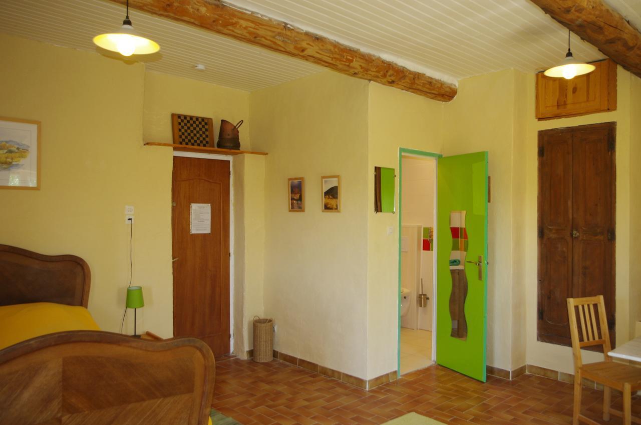 Alba-la-Romaine Chambres D'Hotes La Grange Au Negre חדר תמונה